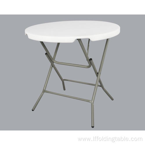 small round folding table